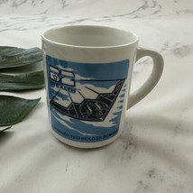 B2 Stealth Bomber Vintage Coffee Mug White Blue Plane 1988 Advanced Tech... - £15.52 GBP