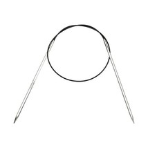 KnitPro 60 cm x 3.5 mm Nova Cubics Fixed Circular Needles, Shiny Brass  - $15.00