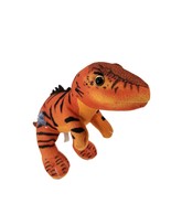 Jurassic World Official Black and Orange T. Rex Plush by toy factory - £7.42 GBP