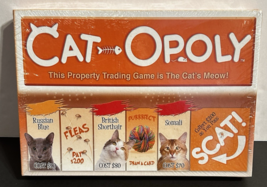 Cat-Opoly Board Game Monopoly Themed Game Family Night Property Trading ... - $503.47 MXN