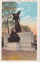 Chicago IL Illinois Lincoln Park Eugene Field Monument Vintage Postcard E10 - $2.99