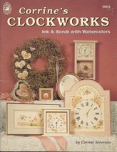 Corrines Clockworks Ink and Scrub With Watercolors 15 Projects 1990 - £4.67 GBP