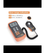 Dr.Meter LX1330B Digital Illuminance/Light Meter, 0 - 200,000 Lux Luxmeter - $32.74 CAD
