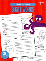 Early Learning - Sight Words Educational Workbook - Reproducible - Grade... - $10.89