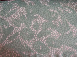 58inches Sea Foam Green Print Stunning Designer Fabric Silk Chiffon - £28.69 GBP