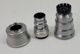 VTG Spiratone 1&quot; 1:3.5 for 8mm Movie Lens &amp; Mansfield 8mm Wide Angle Lot Rare - £19.38 GBP