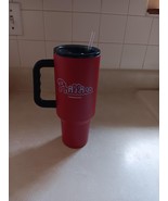 Philadelphia Phillies Double Sided 40 oz Travel Tumbler W/ Handle Logo B... - $24.75