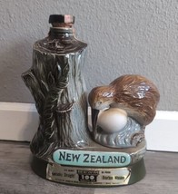 Jim Beam Decanter New Zealand Kiwi Bird Kentucky Bourbon Whiskey 1974 Empty - £19.02 GBP