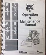 Bobcat 641, 642/B, 643 Skid Steer Operation &amp; Maintenance Manual Owners ... - £18.06 GBP