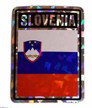 Slovenia Country Flag Reflective Decal Bumper Sticker - £2.26 GBP