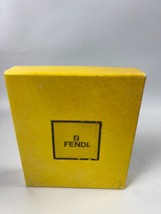 Fendi Empty Box 5.5&quot; X 4.75&quot; X 1.25&quot; Wallet Bracelet GIft Storage Authentic - $19.59