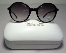 Diane von Furstenberg MACIEE DVF667S Black New Women&#39;s Sunglasses - £156.12 GBP