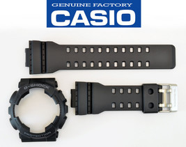  Casio GA-110 Genuine Watch Band &amp; Bezel Rubber Strap  Black G-Shock GA-... - £43.24 GBP