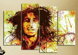 Multi Panel Print Bob Marley Rasta Canvas Wall Art Music Piece Cannabis Weed - £22.34 GBP+