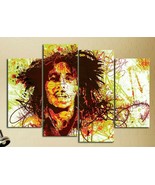 Multi Panel Print Bob Marley Rasta Canvas Wall Art Music Piece Cannabis ... - £21.80 GBP+
