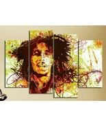 Multi Panel Print Bob Marley Rasta Canvas Wall Art Music Piece Cannabis ... - €23,66 EUR+