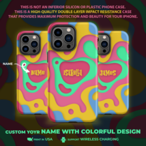Cute Colorful Unique Custom Gift Personalized Case for iPhone 14 Pro Max + 13 12 - £15.22 GBP+