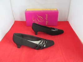 EASY STREET Entice Squared toe Pump - Black - US Size 9 1/2  -  #698 - $19.79