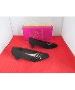 EASY STREET Entice Squared toe Pump - Black - US Size 9 1/2  -  #698 - €16,98 EUR