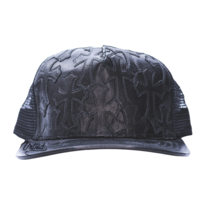 Chrome Hearts Leather Black Cross Hat - £28.74 GBP