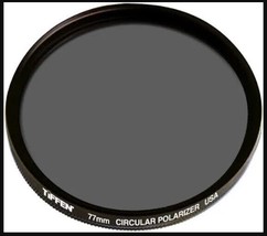 Genuine Original Tiffen 77mm Circular Polarizing Filter (Enhances your photos!) - £23.96 GBP