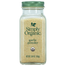 Simply Organic Garlic Powder, Certified Organic | 3.64 Oz | Allium Sativ... - £6.85 GBP