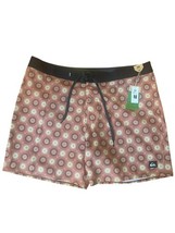 Quiksilver Men Surfsilk QS 69 18&quot; Shorts Multicolor Floral Size 40 - $24.75
