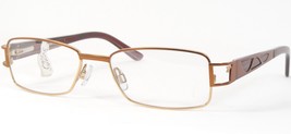 BI Eyewear 8855 12 Bronzant Or Unique Rare Lunettes Cadre 52-17-135mm (Notes) - $56.91