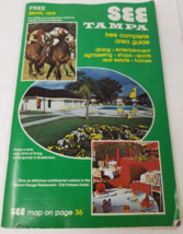 Florida Downs at Oldsmar Tampa Booklet 1978 March Florida Burgundy Brade... - £15.10 GBP