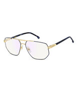 CARRERA CARRERA-1141 Eyeglasses Eye Glasses GOLD BLUE LKS2Y Authentic Ne... - $171.07