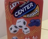 Left Center Right Pass Play Dice Game Spin Master 6061957 2021 - £7.82 GBP