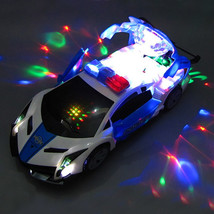 360 Rotating Light Up Police Car Toy - £24.37 GBP