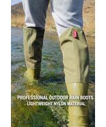 Outdoor Fishing Wading Boots – Non-Slip Water &amp; Rain Boots, Sizes 36–46 - $29.00