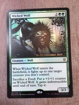 Wicked Wolf - Foil Prerelease Promo English Prerelease Promos MTG Magic ... - $2.99