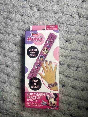 Disney Junior Minnie Jewelry Activity Pop Charm Bracelet - $14.21