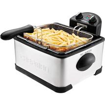 Chefman 4,5L Deep Fryer with Basket Strainer, Cool Touch Handles, Removable Oil- - £82.30 GBP