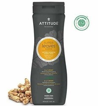 ATTITUDE Super Leaves Hypoallergenic 2 in 1  Shampoo and Body Wash 16 Fl Oz - £12.84 GBP