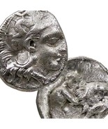 HERAKLES wrestling the Nemean Lion/ATHENA Helmeted hd. Tarentum, Calabri... - €295,87 EUR