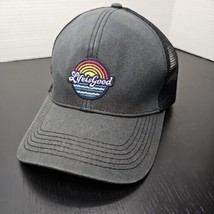 Life Is Good Hat Cap Adult Trucker Mesh Snapback Rainbow Gray Logo Mens ... - £23.64 GBP
