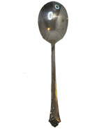 Heirloom Sterling by Oneida Damask Rose Silver Sugar Shell Spoon No Mono... - $772.81 MXN