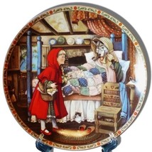 &quot;Little Red Riding Hood&quot; Collector&#39;s Plate by Karen Pritchett from the Once Upon - £54.37 GBP