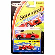 Matchbox 2004 Superfast 1965 Shelby Cobra 427 SC S/C in Red #1 - £19.69 GBP