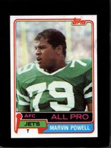 1981 TOPPS #460 MARVIN POWELL NM NY JETS NICELY CENTERED  *X12663 - $2.70