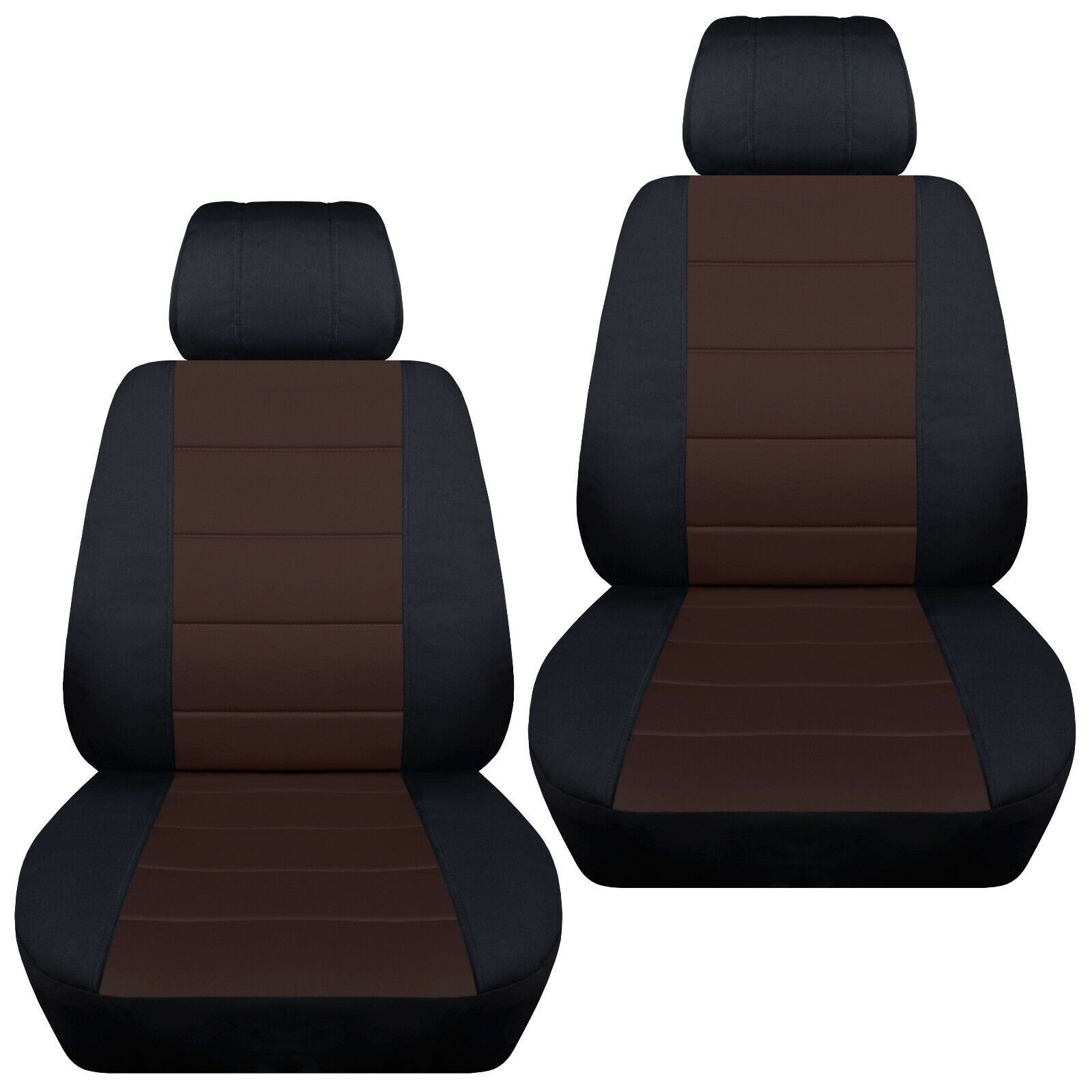 Primary image for Front set car seat covers fits 1996-2020 Honda Civic   black and brown