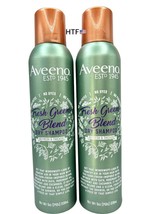 Lot of 2 New Aveeno Fresh Greens Blend Dry Shampoo 5 oz Dented See Images - $49.48