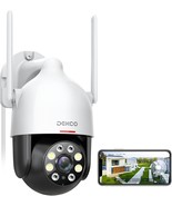 Dekco 2K Wifi Surveillance Security Camera Outdoor/Home/Dome,, Waterproof - $51.99