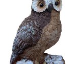 Kurt Adler Santa Hoot Owl Resin Christmas Ornament  - $11.45