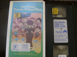 Vintage Yes Virginia, There is a Santa Claus VHS 1974 - £12.50 GBP