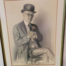 Graziella Jacoby (American/Czech, 1885-1980) pencil drawing of a gentleman - £260.16 GBP