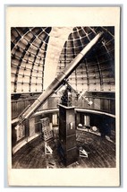 RPPC Lick Observatory Telescope San Jose California CA UNP Postcard V6 - £21.05 GBP